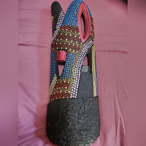 Handmade wooden decorative piece - Picture 1 of 6